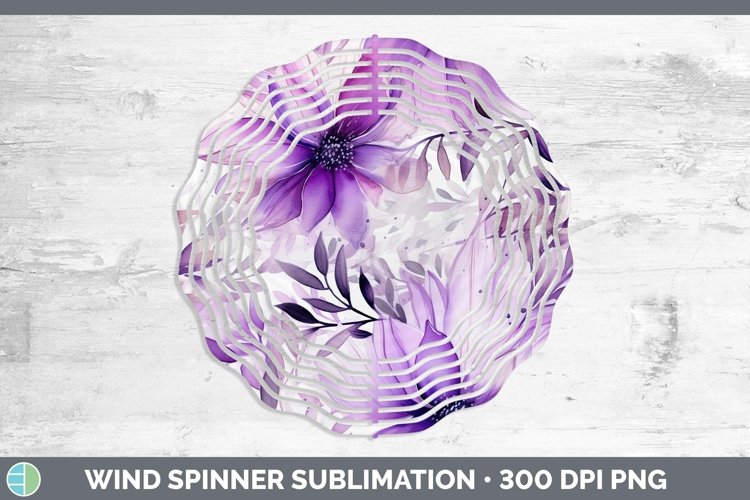 Purple Flower Clipart Image 11