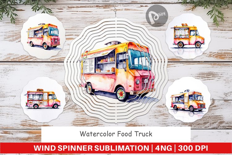 Food Truck Clipart Image 24