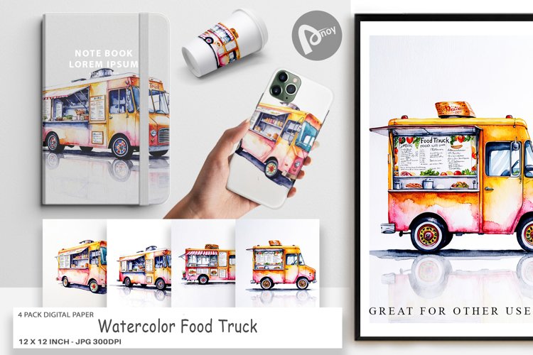 Food Truck Clipart Image 22