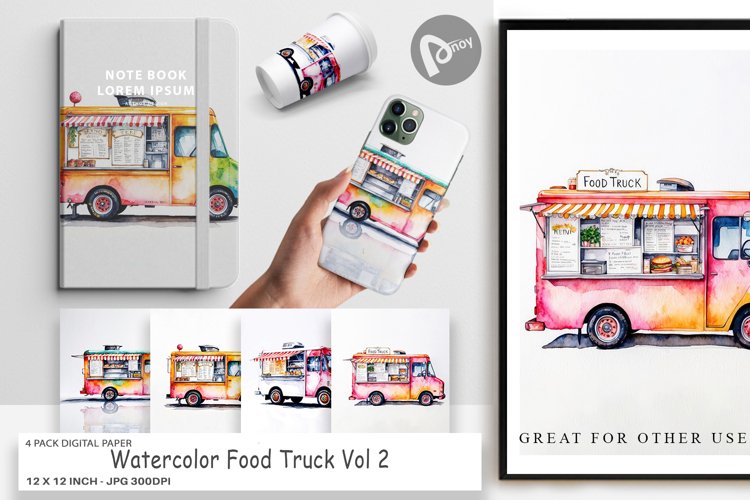 Food Truck Clipart Image 22