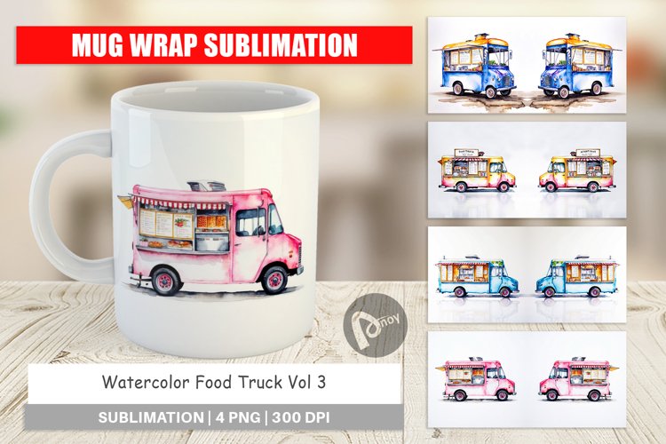 Food Truck Clipart Image 22