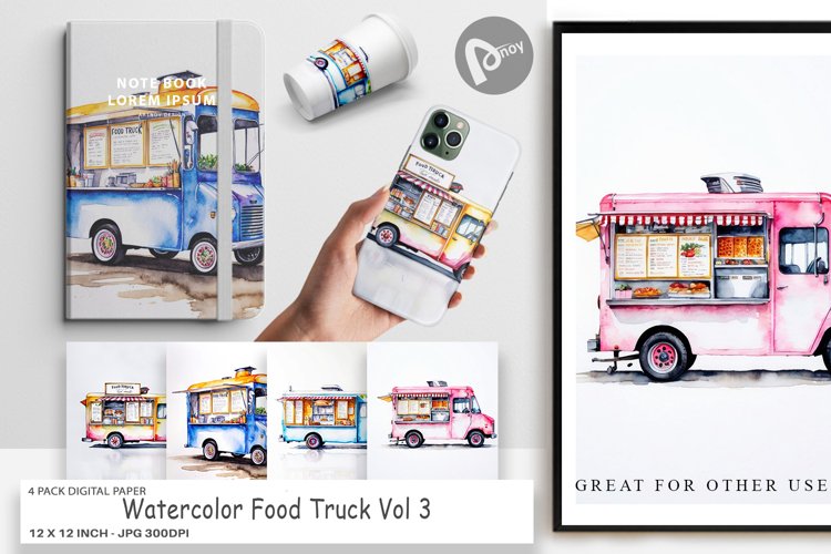 Food Truck Clipart Image 2