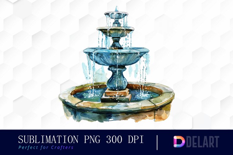 Fountain Clipart Image 11