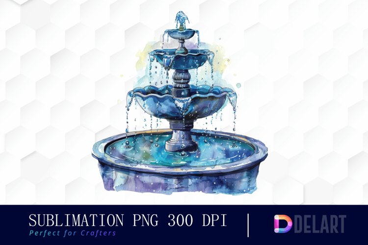Fountain Clipart Image 3