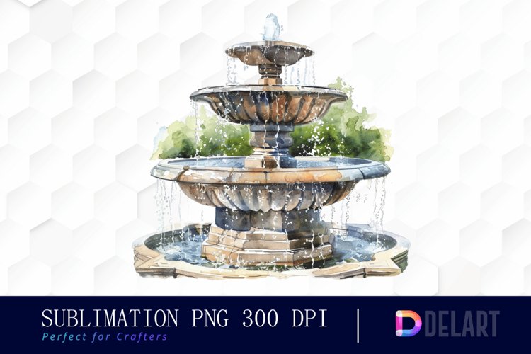 Fountain Clipart Image 7