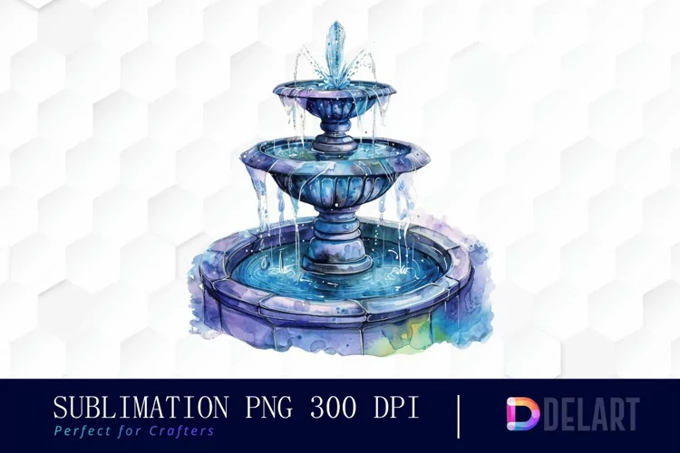 Fountain Illustration PNG Clipart