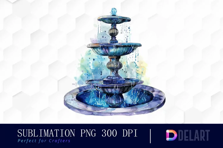 Fountain Sublimation PNG Clipart