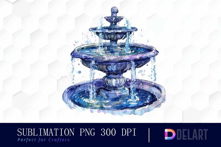 Fountain Clipart Image 11
