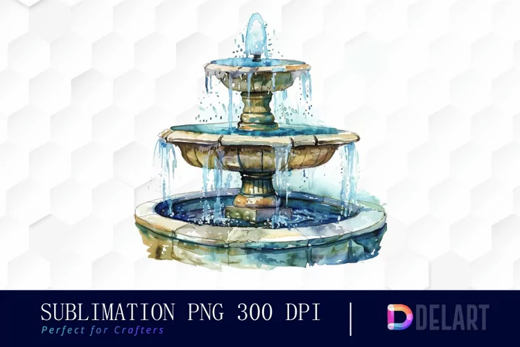 Fountain Graphics Clipart