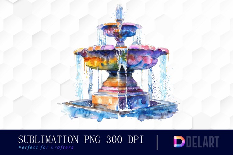 Fountain Clipart Image 16