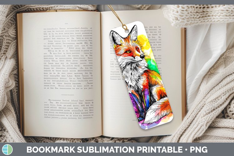 GorgeousWatercolor Bookmark design.