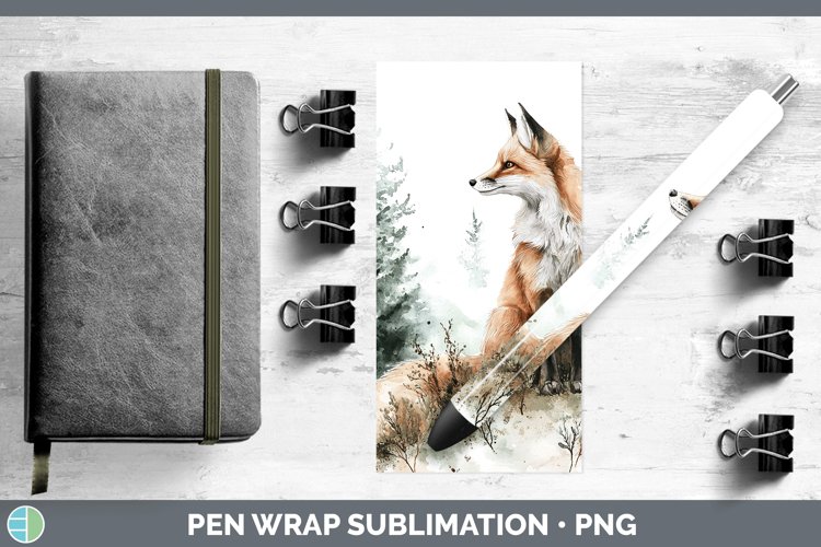 GorgeousWatercolor Pen Wrap design.