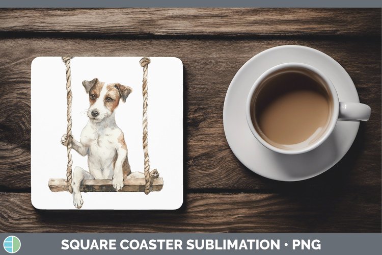 GorgeousWatercolor Square Coaster design.