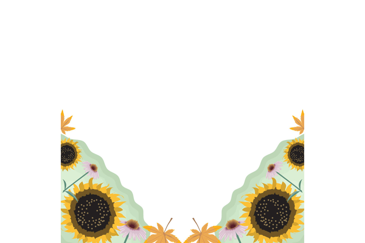 Watercolor frame decoration element frame isolated