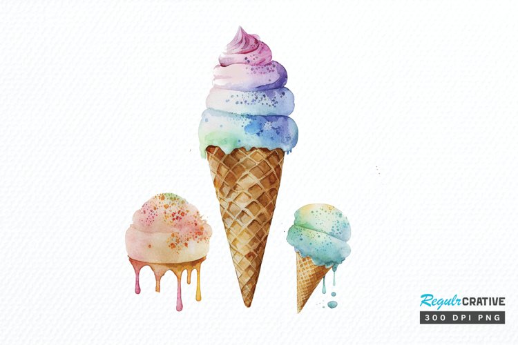 Watercolor Frozen Sweet PNG Clipart