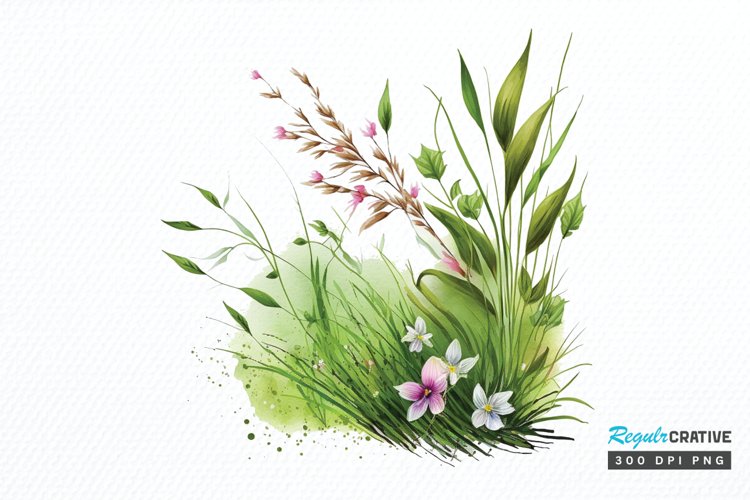 Spring Watercolor Clipart Image 4