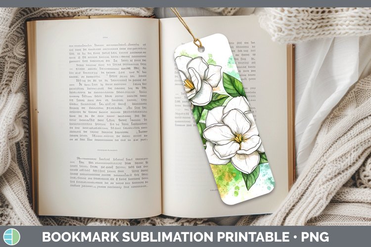 GorgeousWatercolor Bookmark design.