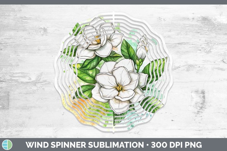 GorgeousWatercolor Wind Spinner design.