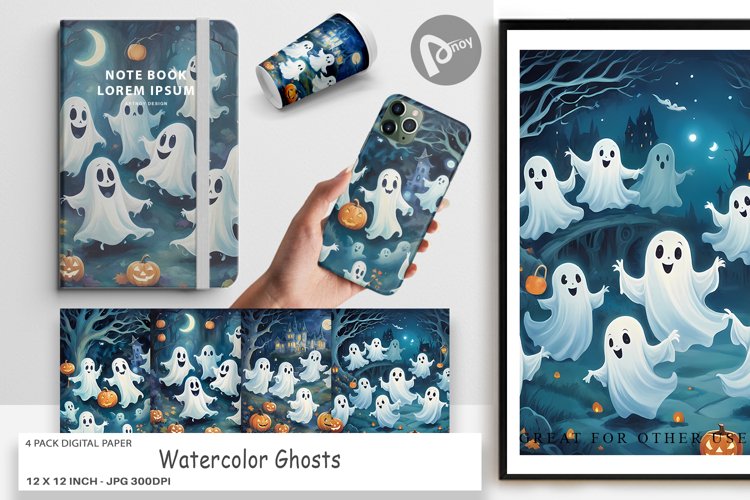 Ghosts Clipart Image 10