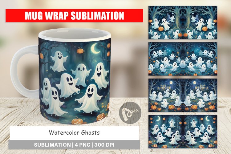 Ghosts Clipart Image 9