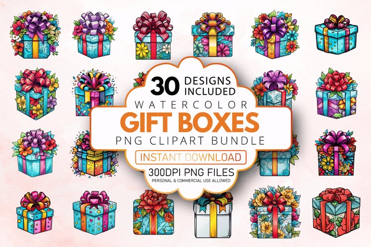 Birthday Present Clipart Image 19