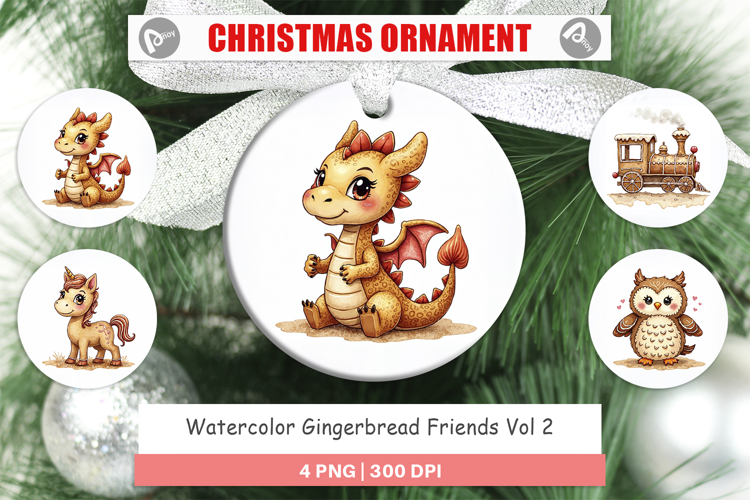 Gingerbread Friends Ornament