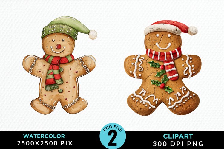 Gingerbread Clipart Image 14