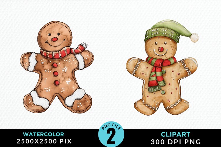 Gingerbread Clipart Image 13