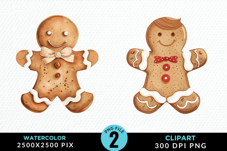Gingerbread Clipart Image 16