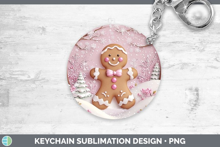 GorgeousWatercolor Keychain design.