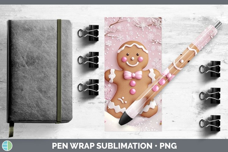GorgeousWatercolor Pen Wrap design.