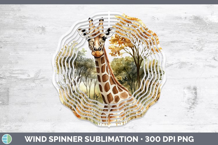 GorgeousWatercolor Wind Spinner design.
