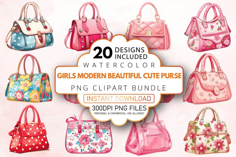 Purse Clipart Image 4