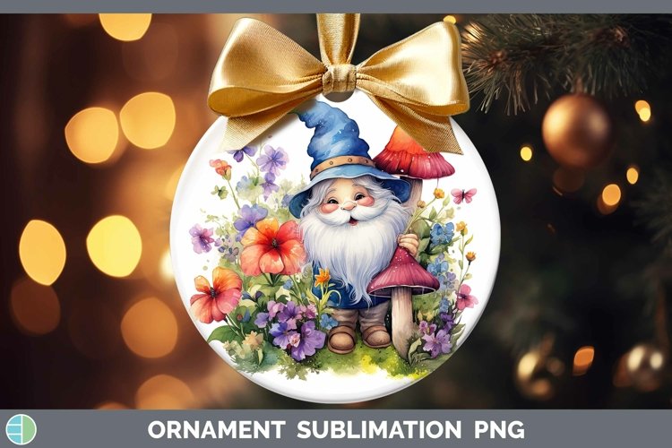 GorgeousWatercolor Ornament design.