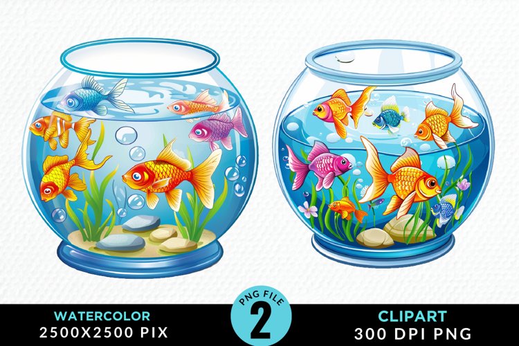 Fish Tank Clipart Image 10
