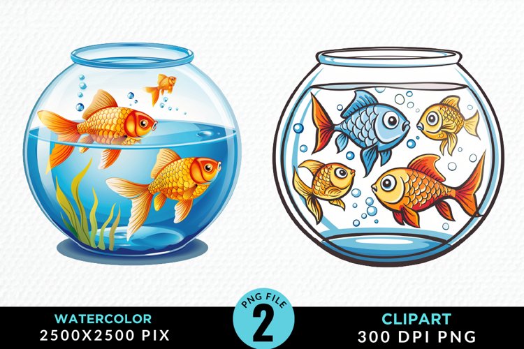 Fish Tank Clipart Image 15