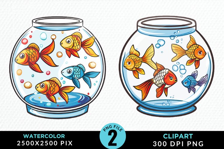 Fish Tank Clipart Image 5