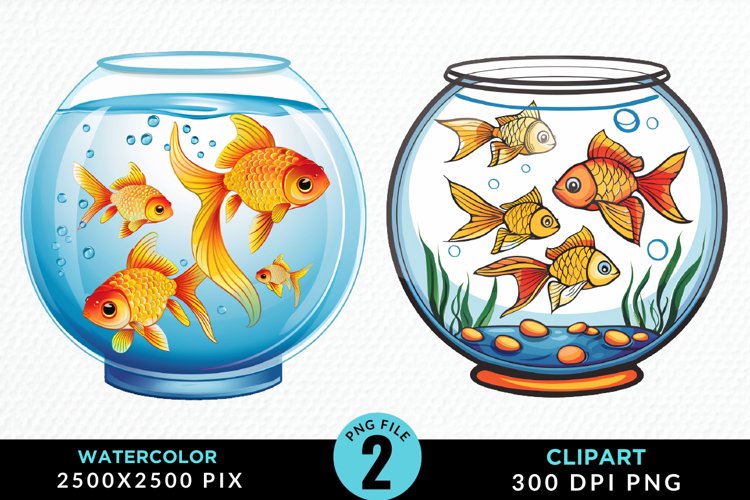 Fish Tank Clipart Image 4