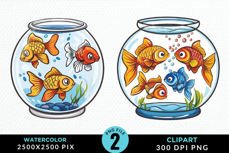 Fish Tank Clipart Image 6