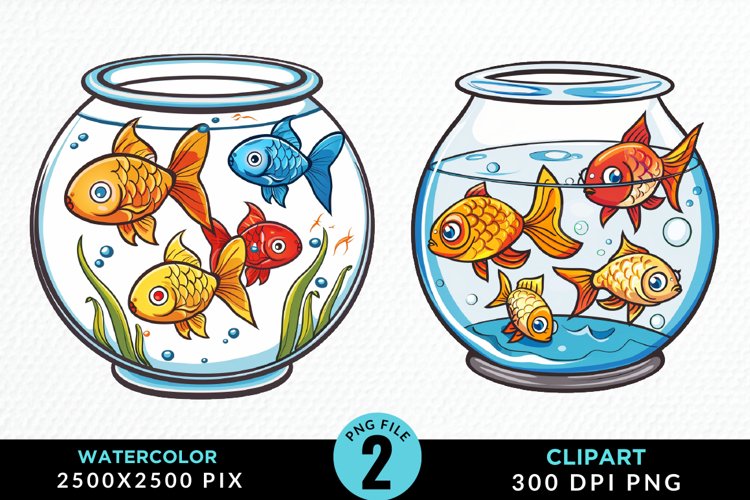 Fish Tank Clipart Image 7