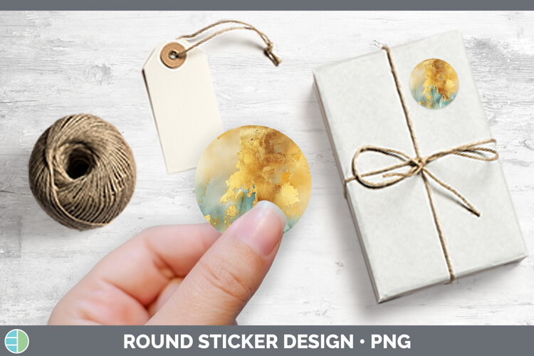 GorgeousWatercolor Stickers design.