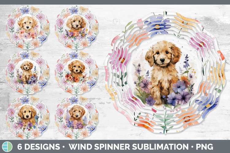 Goldendoodle Clipart Image 6