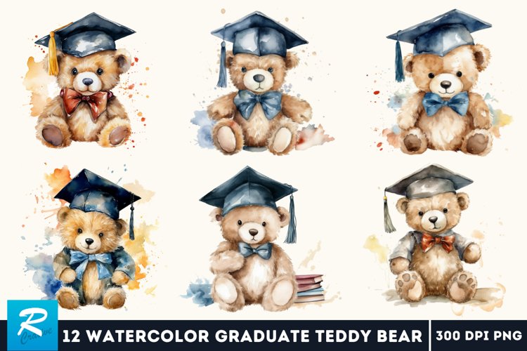 Cute Teddy Bear Clipart Image 6
