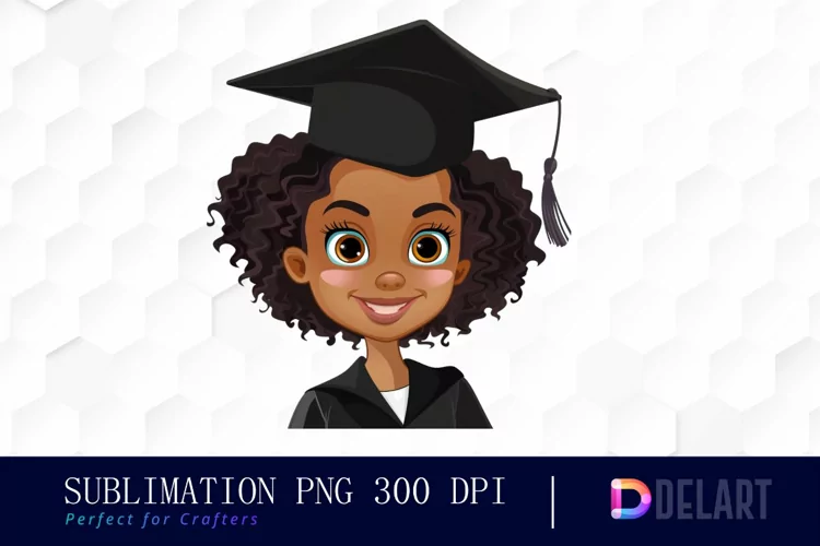 Graduation Girl Graphics Clipart