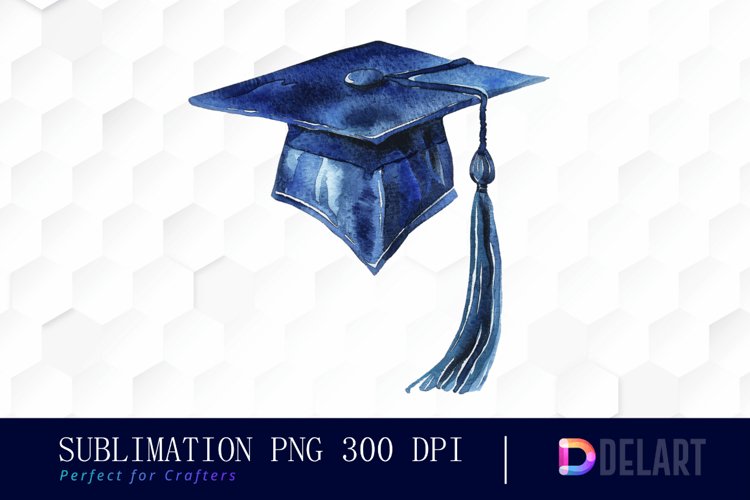 Graduation Hat PNG Clipart example image 1