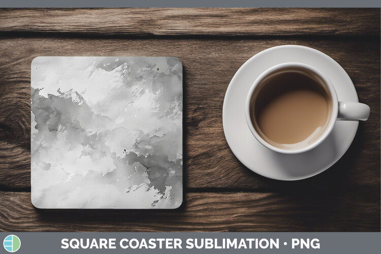 GorgeousWatercolor Square Coaster design.