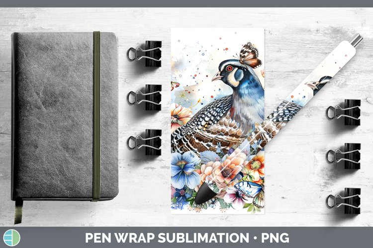 GorgeousWatercolor Pen Wrap design.