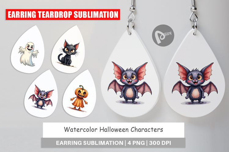 Halloween Characters Earring