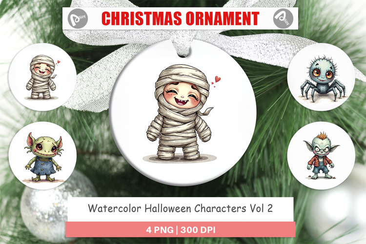 Halloween Characters Ornament