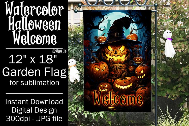 Scary Halloween Clipart Image 22